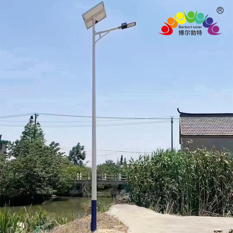 博尔勃特乡村振兴太阳能路灯道路户外照明LED路灯杆厂家批发