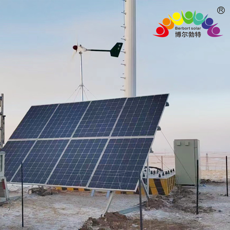 博尔勃特无电地区太阳能发电系统 牧区风光互补离网供电系统厂家