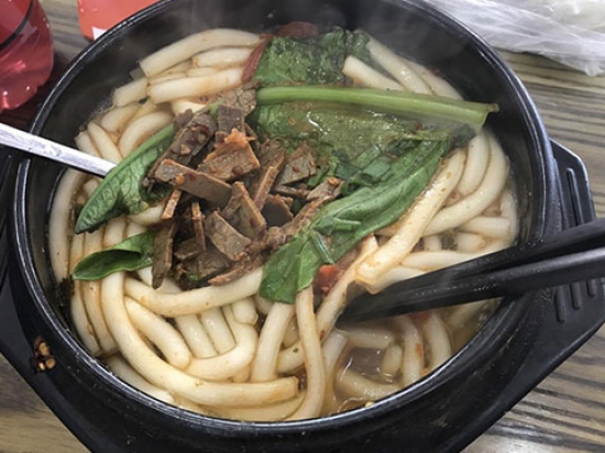 猪脑壳凉面