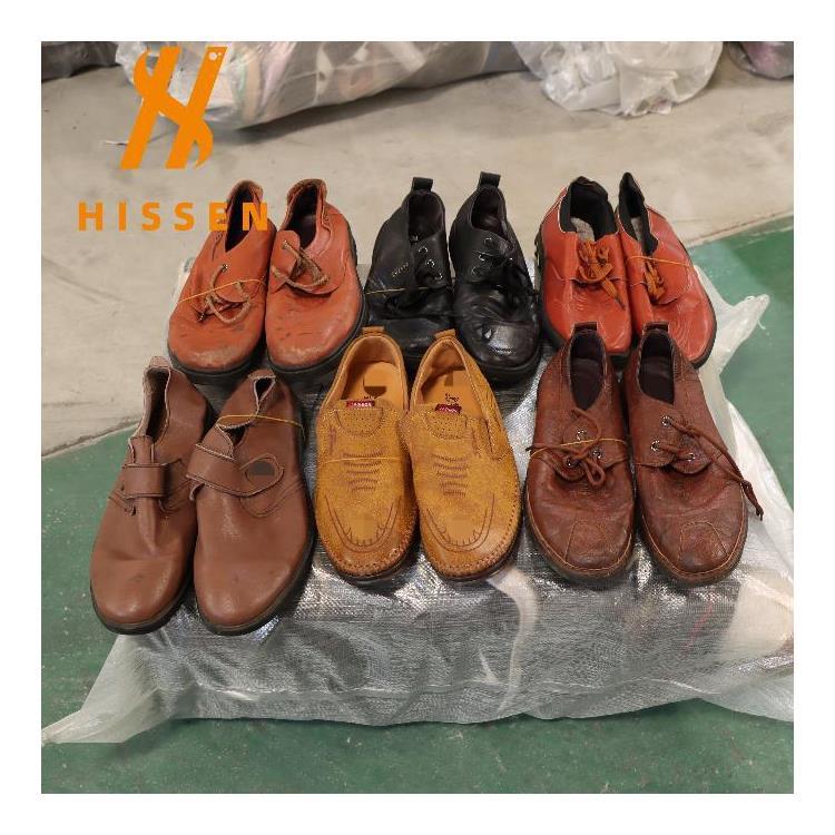 二手鞋现货二手男士皮鞋休闲鞋混批出口牙买加used leather shoes