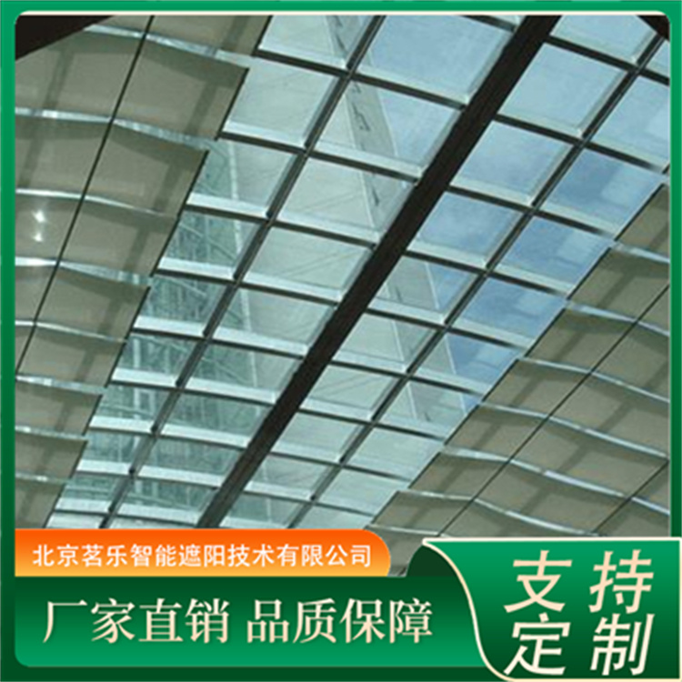 圆弧形顶棚遮阳帘 防锈耐用 折叠伸缩设计 可定制 茗乐