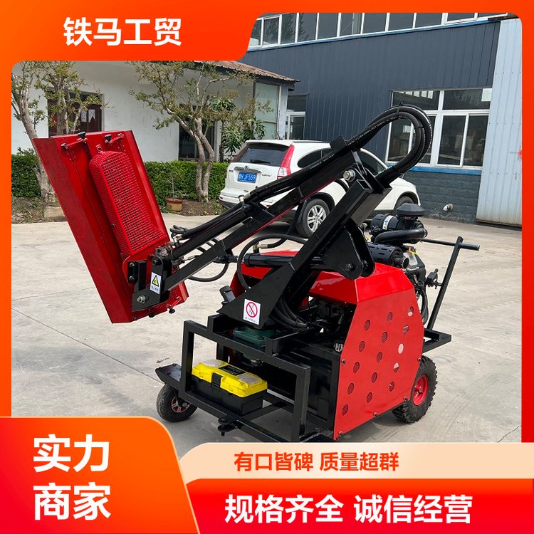 园林四冲程草坪修剪机 绿化带养护机械 操作灵活 铁马工贸