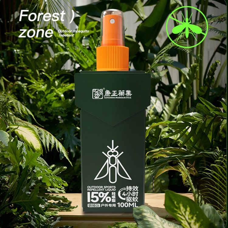 华药靓极 驱蚊液OEM代加工 户外防蚊喷雾儿童蚊怕水花露水防蚊虫叮
