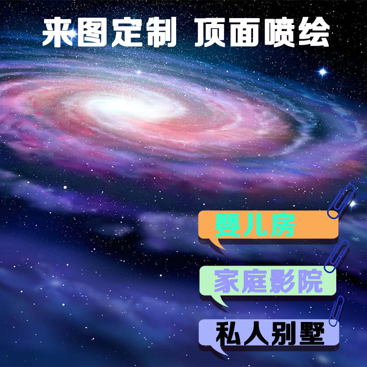 猫小星 彩绘星空顶 绚丽多彩满天星 材料种类多样 操作简单
