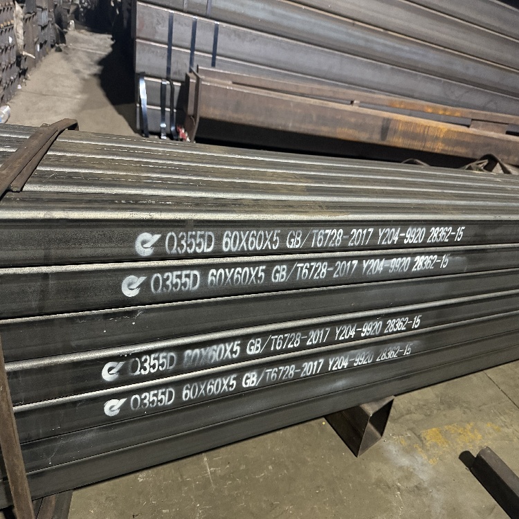 Q390D镀锌方矩管 装饰用满足多规格小需求 50*120*5 乾龙