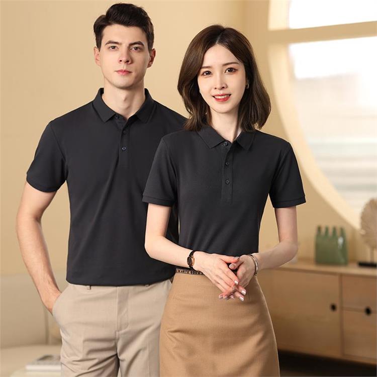 公司团体服POLO广告衫亨利达200g重双面速干可印字logo图案