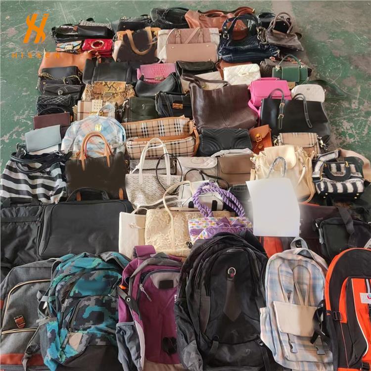 广州二手包包手挎包跨境出口used school bags儿童时尚卡通书包
