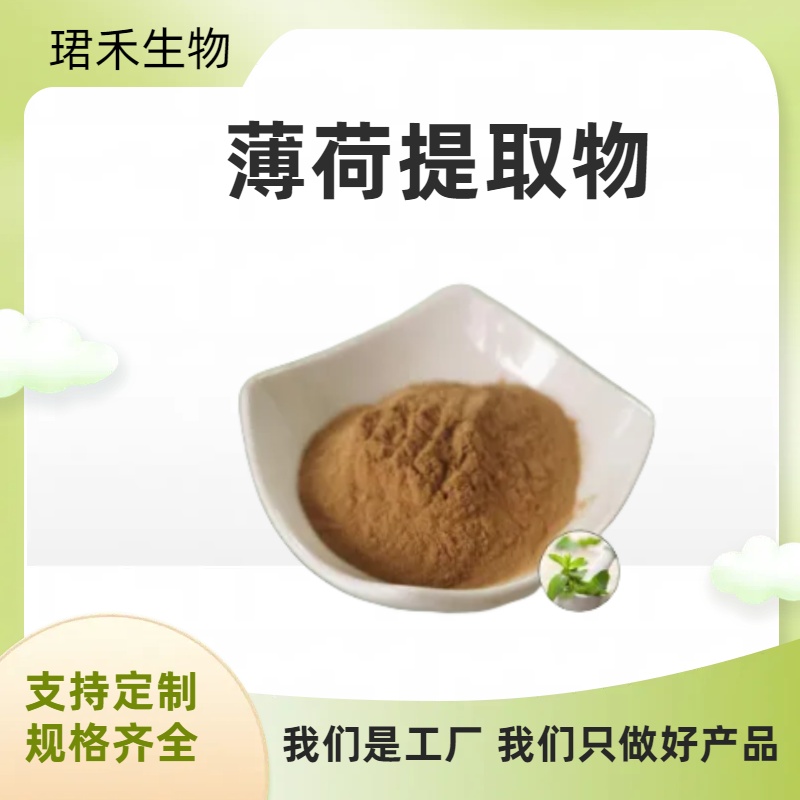 薄荷提取物 天然植物萃取薄荷粉 冲调饮料原料 珺禾生物
