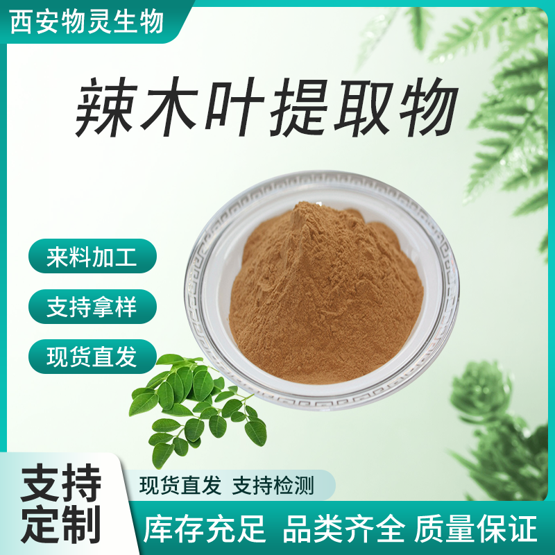 辣木叶提取物 20:1水溶 植物萃取 辣木叶浸膏 浓缩原料 物灵 质量稳定