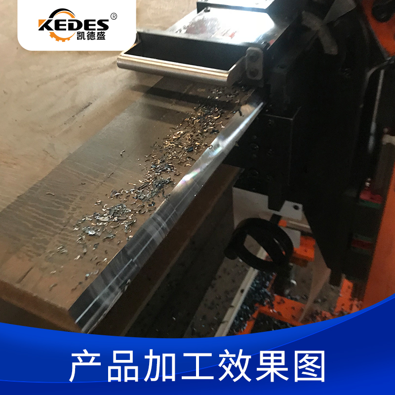 GL-880自动行走式铣边机大板材坡口机双变频主轴可调速有齐边功能