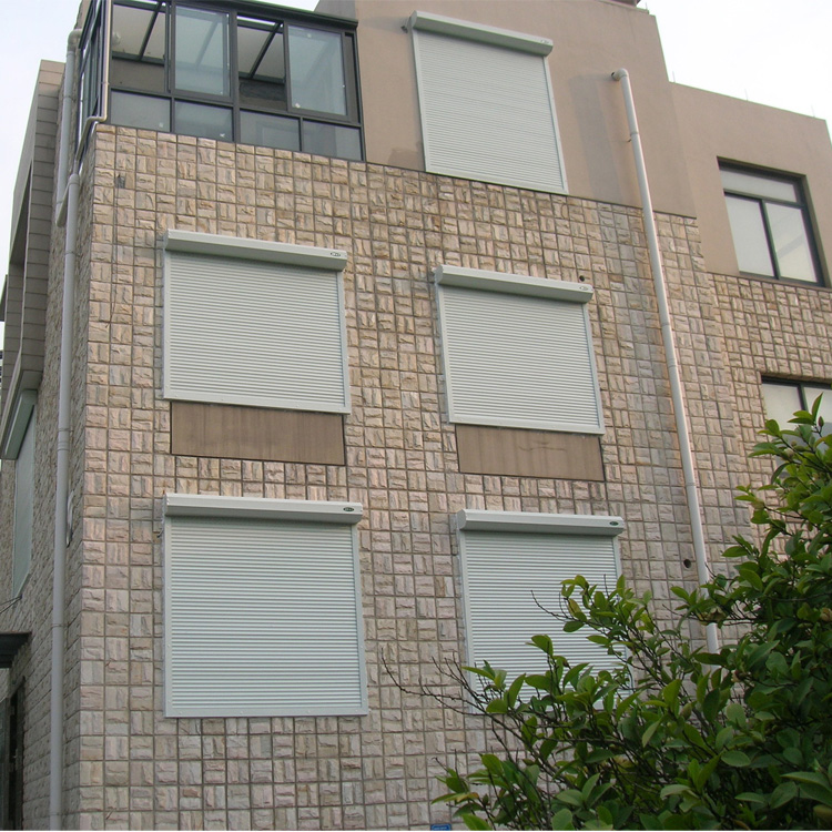 铝合金卷帘窗 外遮阳一体化工程 遮阳节能源头厂家