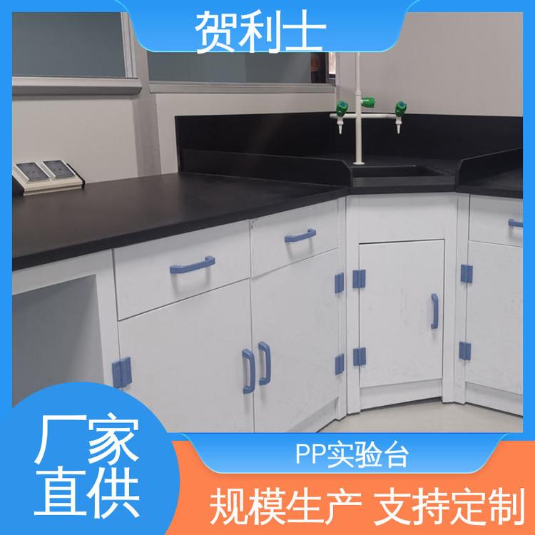 贺利士 耐酸碱实验室边台 PP实验台柜 科研机构用 按需定制加工