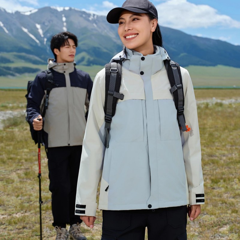 锦丹 肇|庆 定制冲锋衣 防水保暖登山服 免费印LOGO