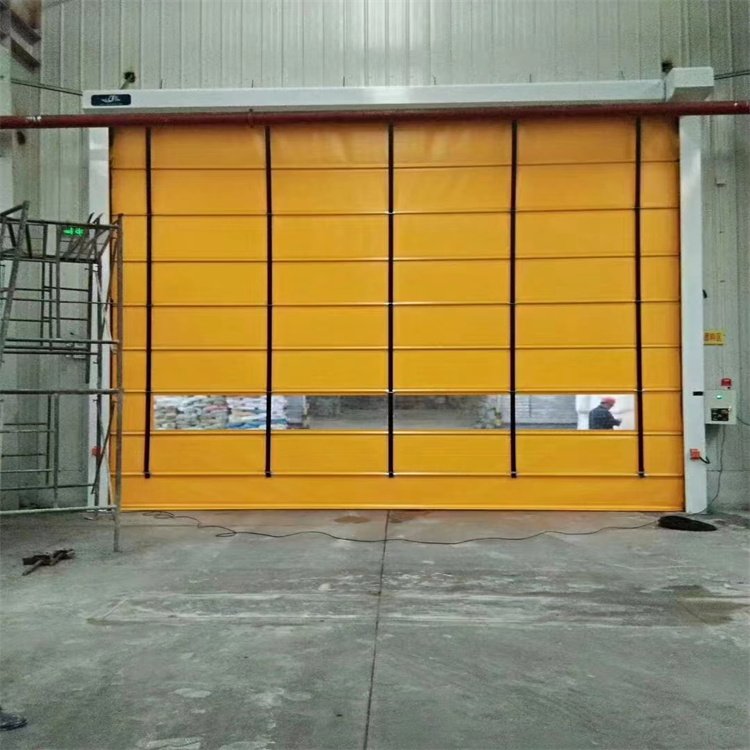 自动冷库拉链式快速门厂家定制中威门业挤压成型