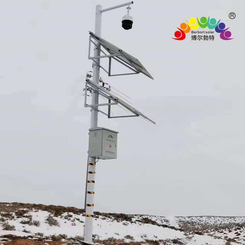 铁路沿线无电地区锂电池 太阳能监控供电系统博尔勃特