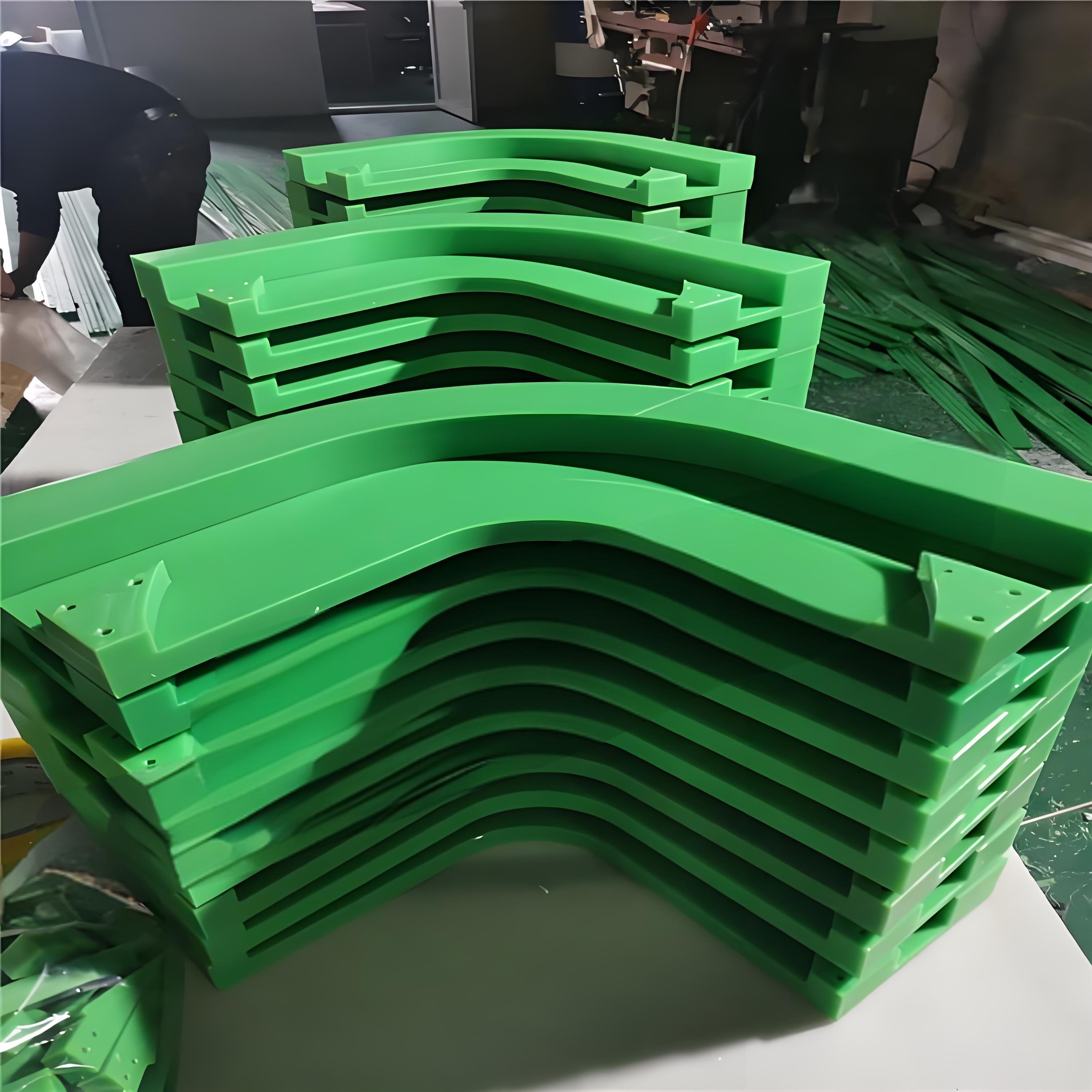 UPE尼龙超高分子量聚乙烯链条导向件槽同步带垫板托条链 条导轨道
