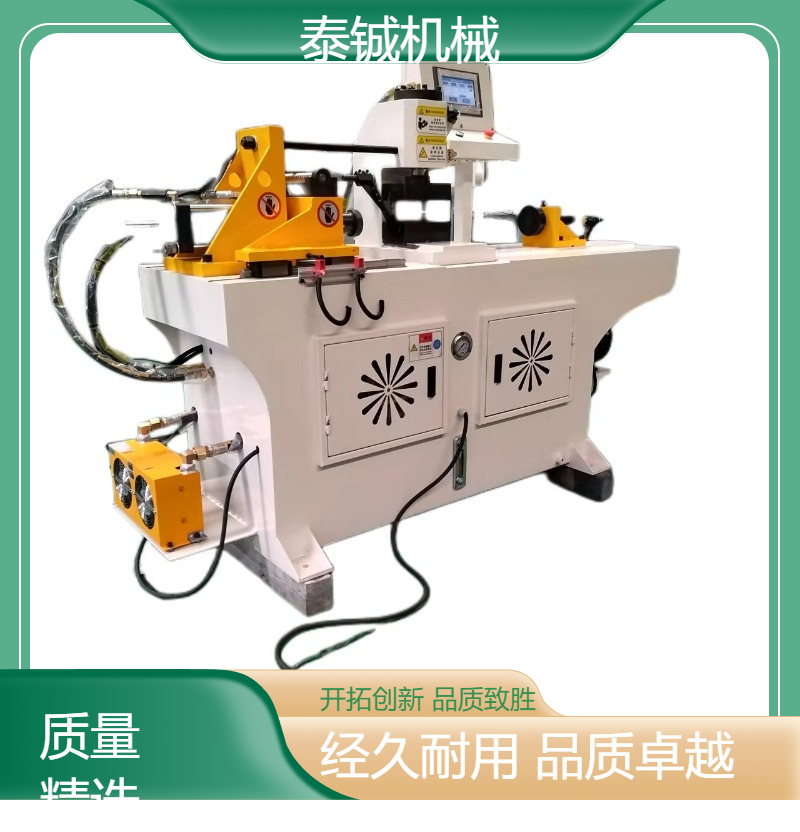泰铖机械圆管小型缩管机扩口缩口机成型机 异型管