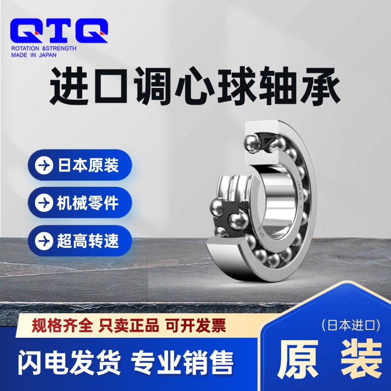 QTQ日本原装进口 自调心球轴承2200 2201 2202 2203 2204 2205 2206 2207