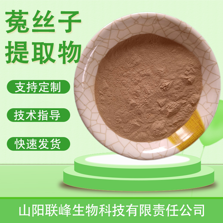 菟丝子提取物 水溶浓缩浸膏粉 菟丝子黄酮 食品级原料 植物萃取