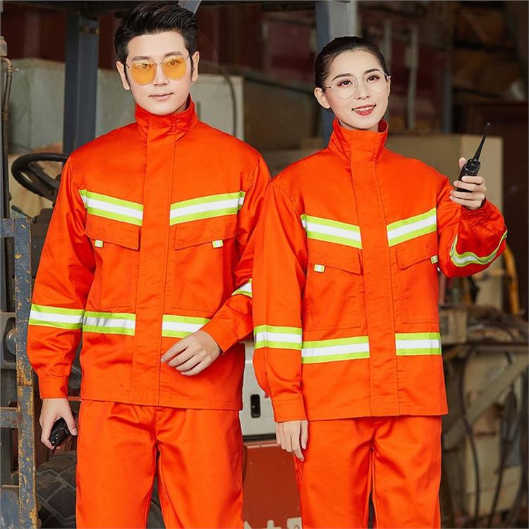男高速路政施工安全防护反光服园林绿化工程服批发环卫工作服套装