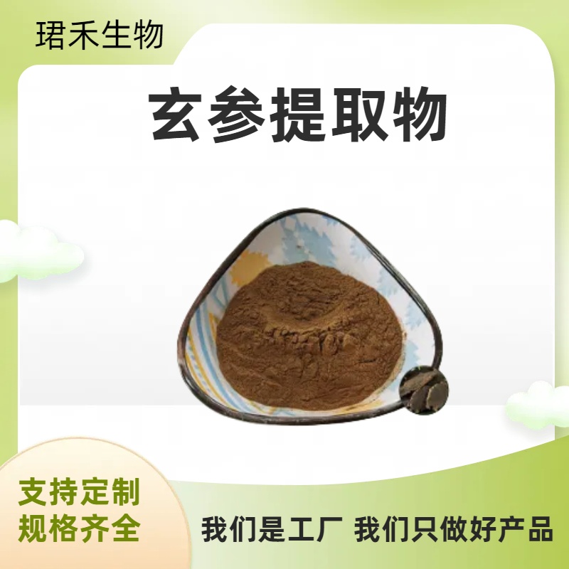 玄参提取物 黑参浓缩粉 浸膏 1kg装 可定制规格 珺禾