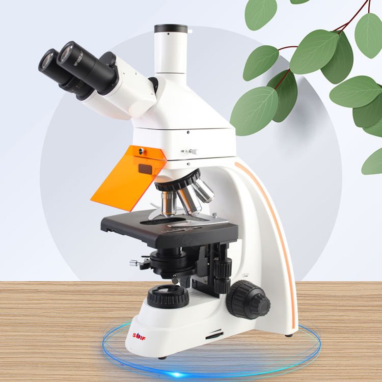 荧光显微镜XSP-GX14C 三目落射教学、科研、学生生物课学习仪器