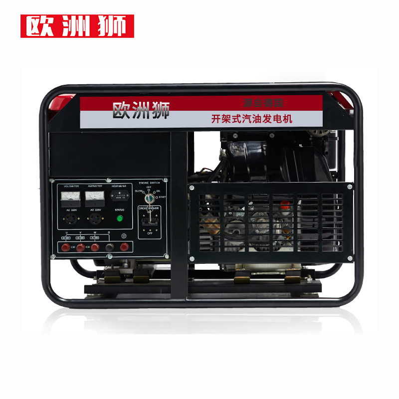 双缸风冷10KW汽油发电机组 应急抢救施工用功率足欧洲狮B-1000GDI