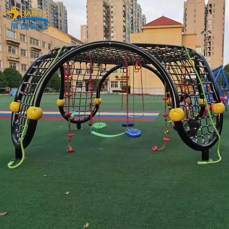 大型户外攀爬架非标无动力儿童游乐设备幼儿园公园绳网攀爬网