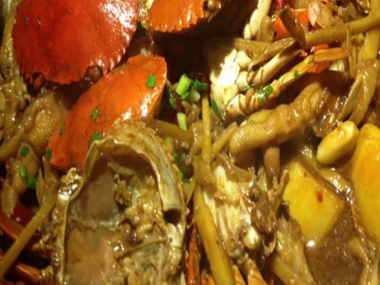 阿强肉蟹煲