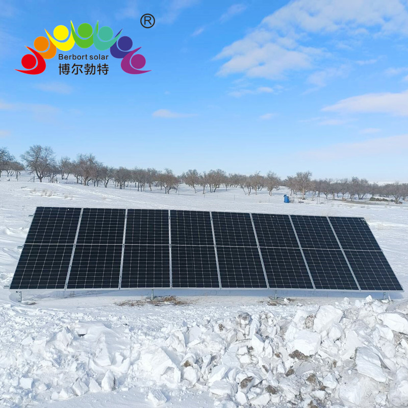 牧区离网型光伏发电系统 风光互补太阳能供电系统厂家博尔勃特