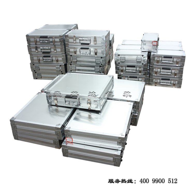 壹善达五金设备 工.具铝合金收纳箱多功能展示箱工具铝箱 定制加工