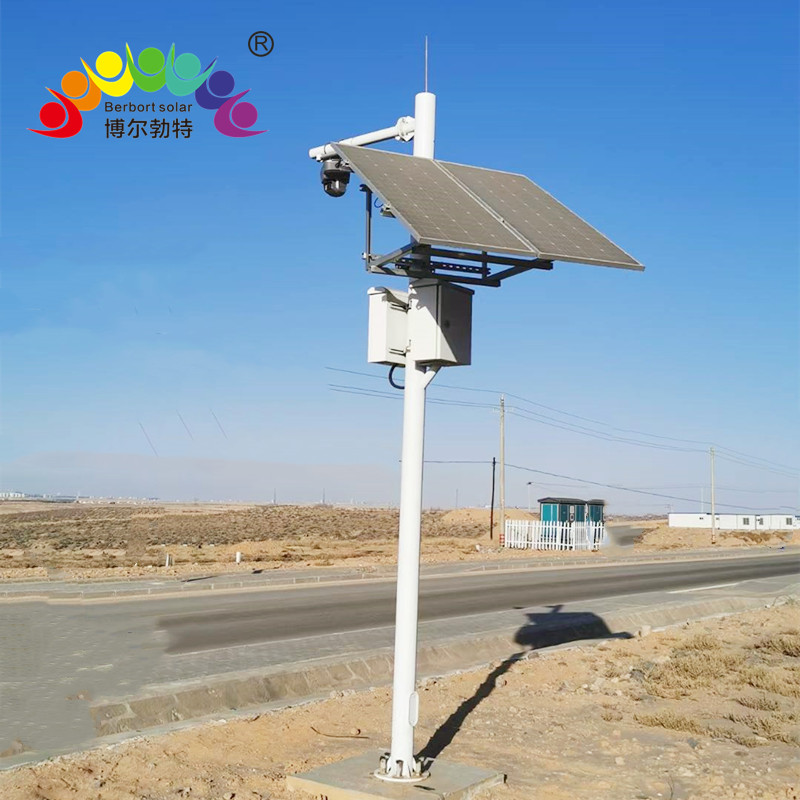 博尔勃特道路监测太阳能监控供电系统 无电地区离网光伏发电系统