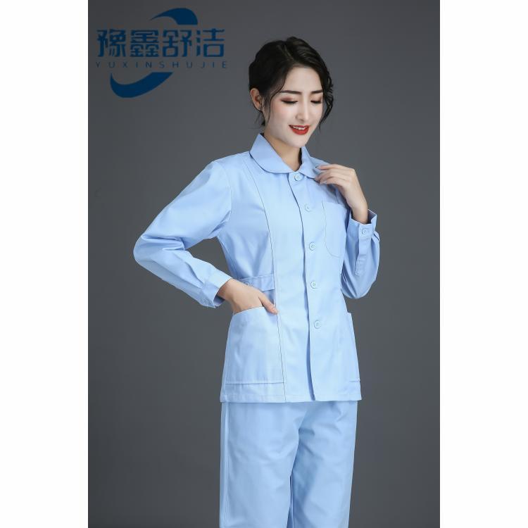 护士服夏装 小圆领护士工作服 药店医师服 豫鑫舒洁