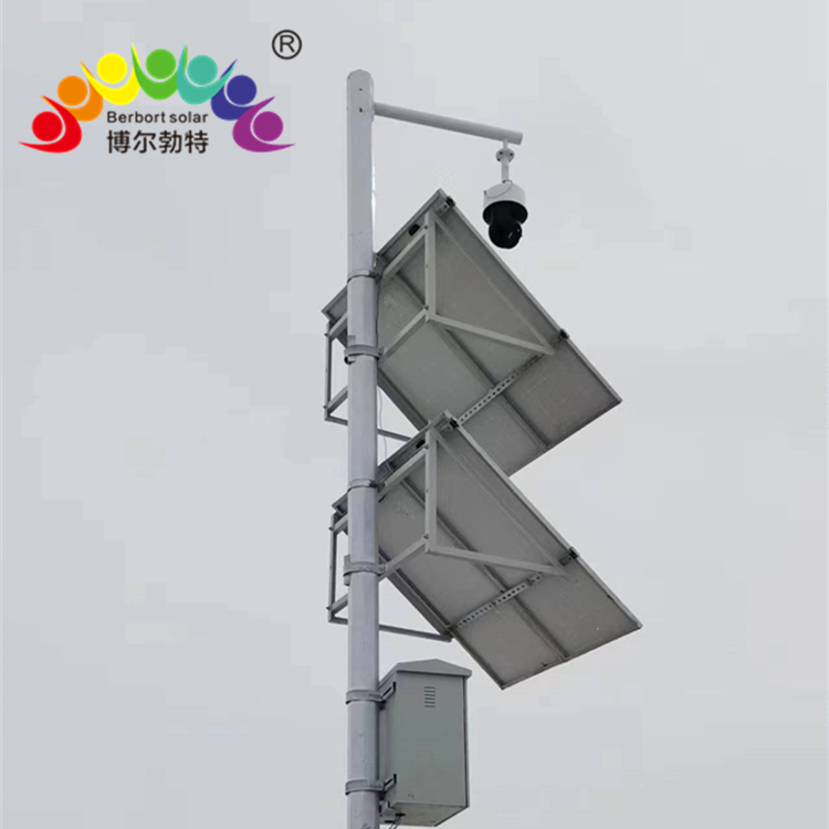 博尔勃特渔场林场光伏发电 太阳能监控供电系统