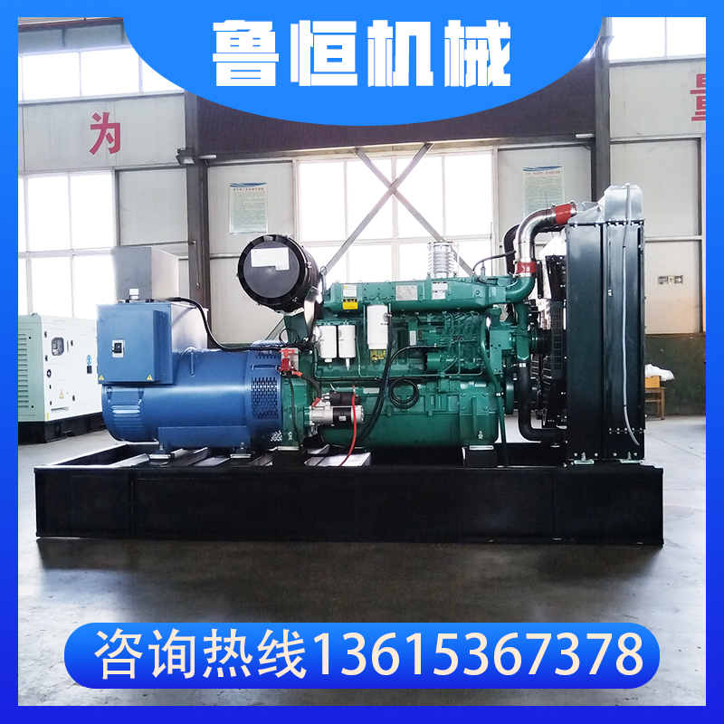 潍柴250kw发电机组 学校银行酒店消防应急备用 生产施工常用电源