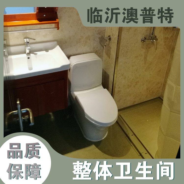 澳普特 移动厕所整体淋浴房一体式集成卫生间家用玻璃洗澡间