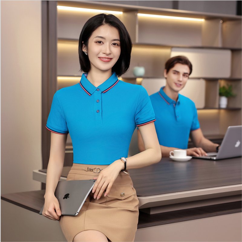 锦丹制服 佛|山短袖工衣 有领文化衫 男女款多色可选