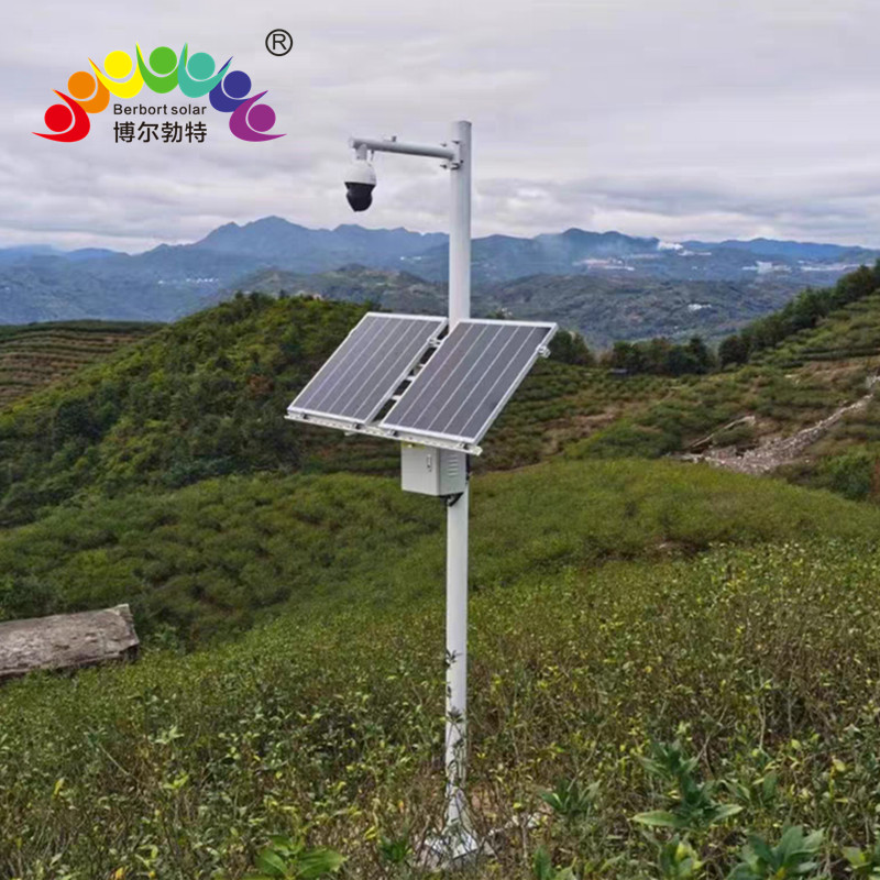 太阳能监控供电系统 森林防火风光互补发电系统厂家博尔勃特