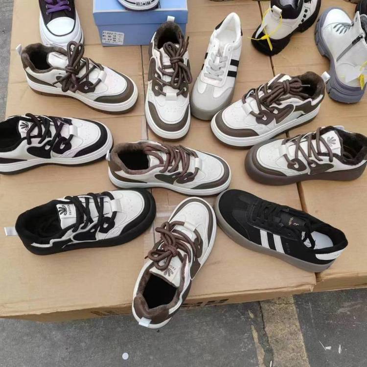 库存鞋地摊鞋处理杂款断码鞋尾货品牌折扣处理鞋批发库存内销外贸