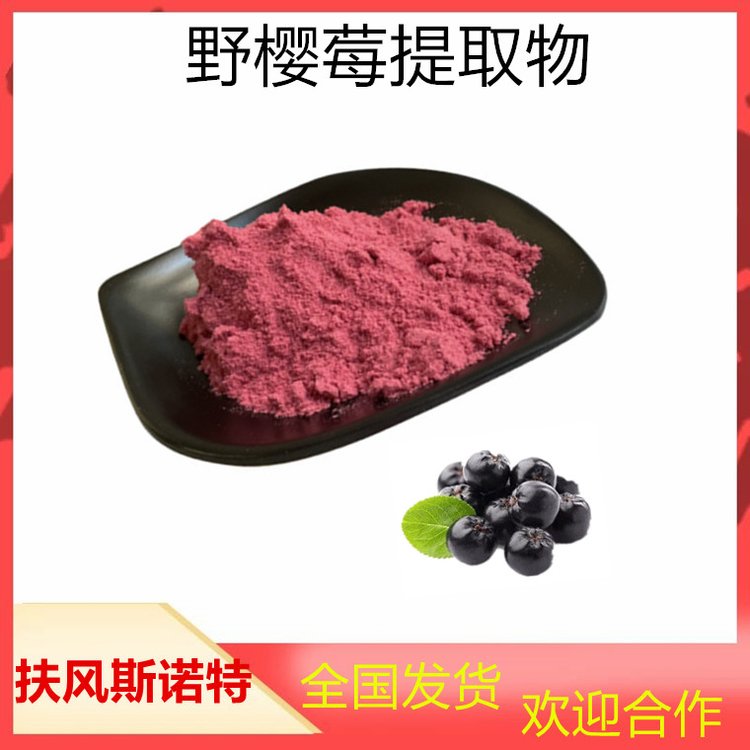 野樱莓提取物 黑果花楸果粉 不老莓粉 斯诺特 水溶性原料