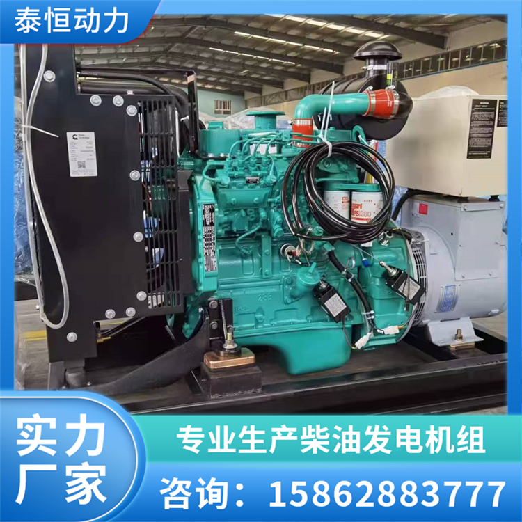 300KW康明斯发电机组 幼儿园银行学校消防应急电源 稳定性好 泰恒