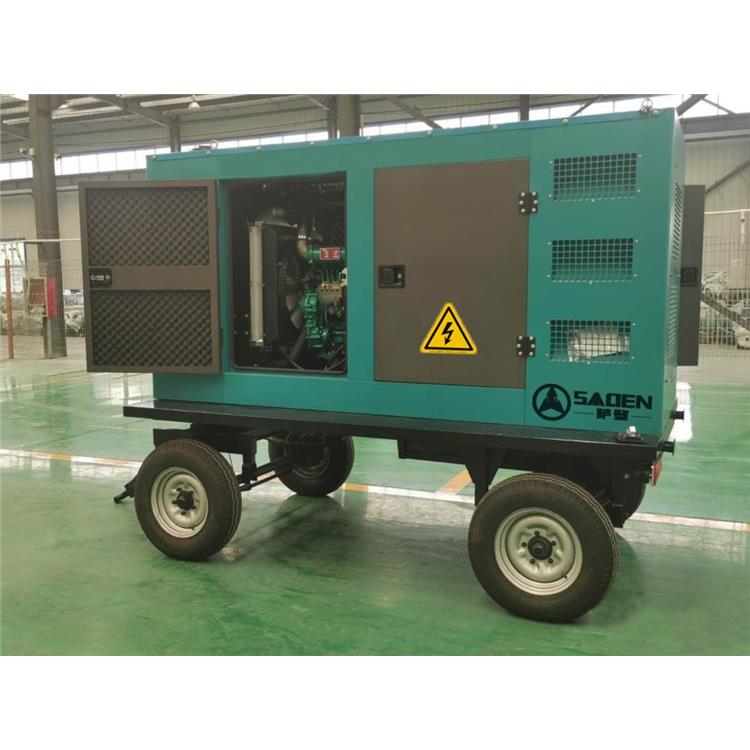 萨登双缸75KW静音柴油发电机组 机房应急备用电源设备