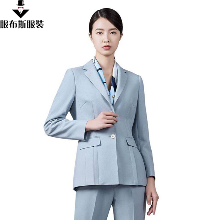 服布斯 女性职业装 高档免熨烫女士商务正装 经理工作服 美丽气质