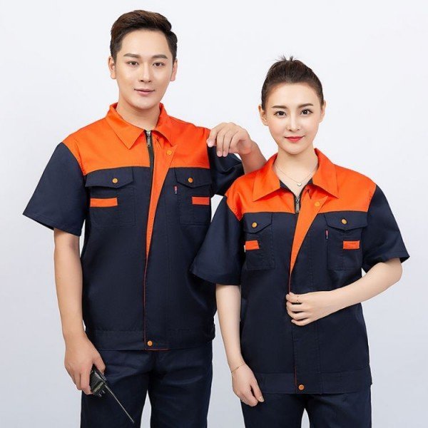 麦当劳工作服生产定制 工作服男装长款 工作服定制工厂