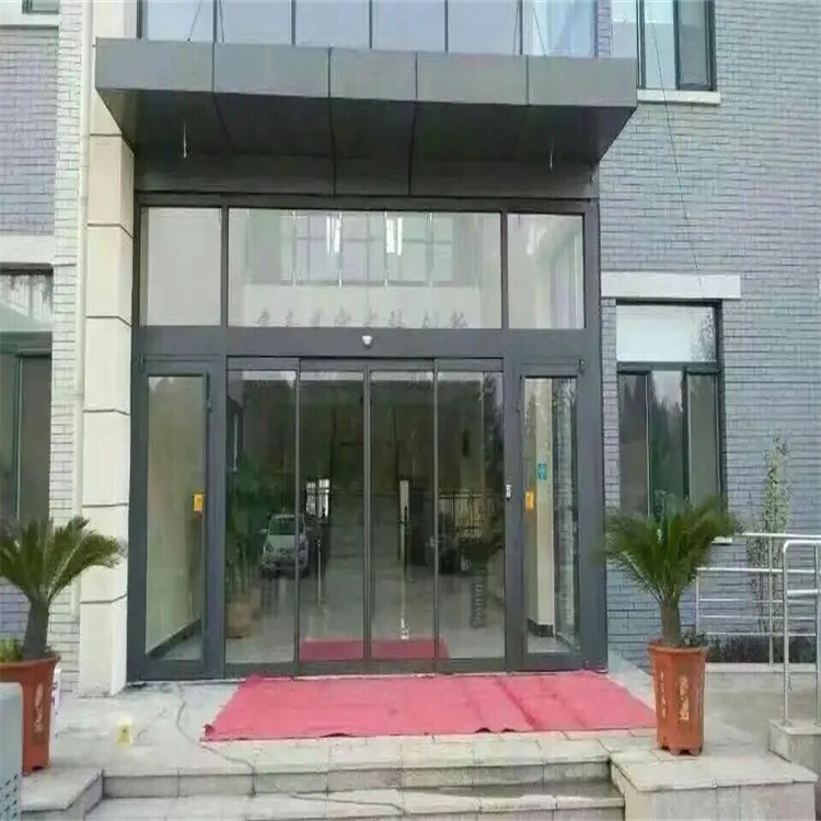 艾顿自动门 电动地弹簧门 钢化玻璃门 铝合金不锈钢门
