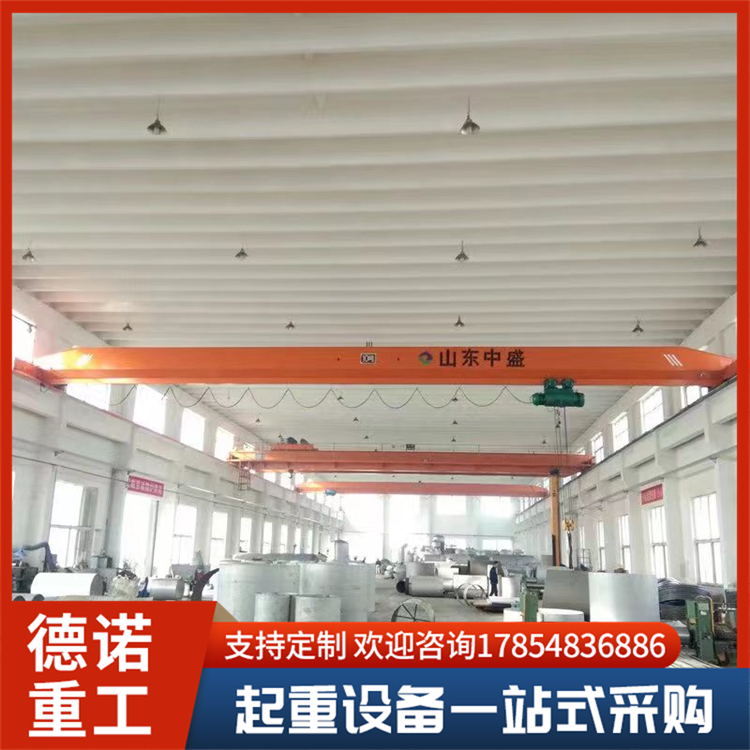 电动单梁起重机 车间仓库用悬挂行车 操作稳定规格多样