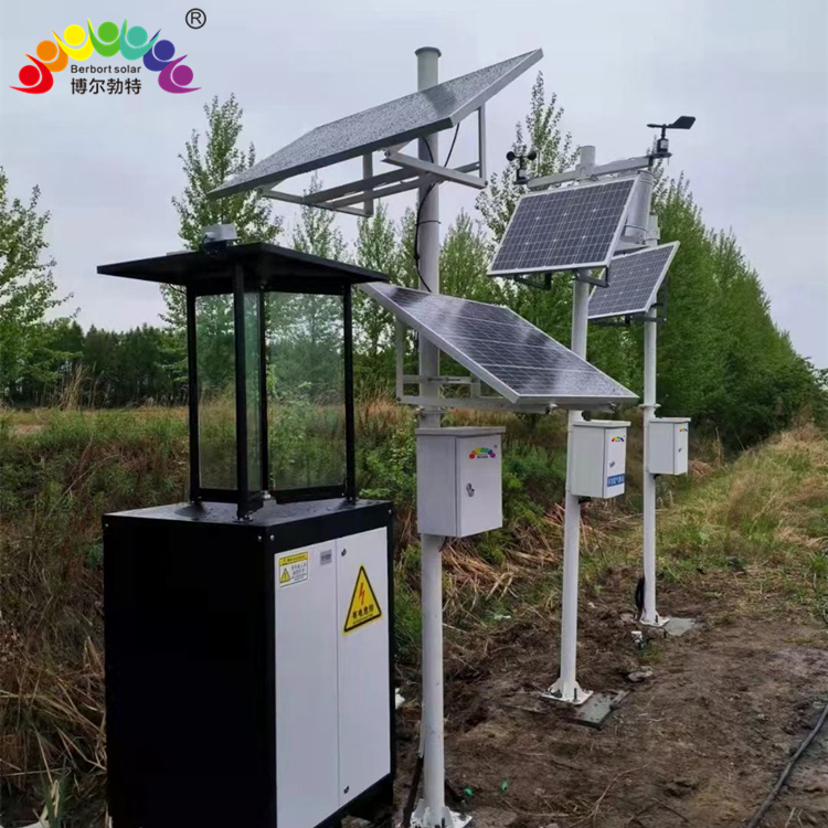 博尔勃特 保护区离网型太阳能水质监测供电系统4kw