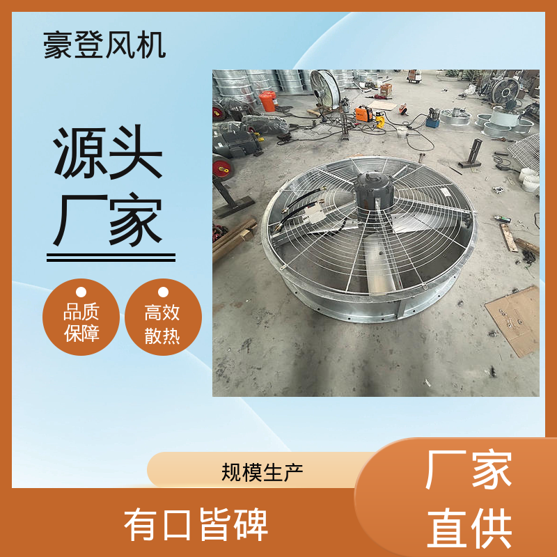造纸厂油漆厂废气处理 小型轴流风机 高性价比长期质保 豪登