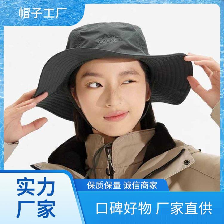 登山帽和渔夫帽 夏天 品牌宣传帽 刺绣工艺 厂家发货规格齐全