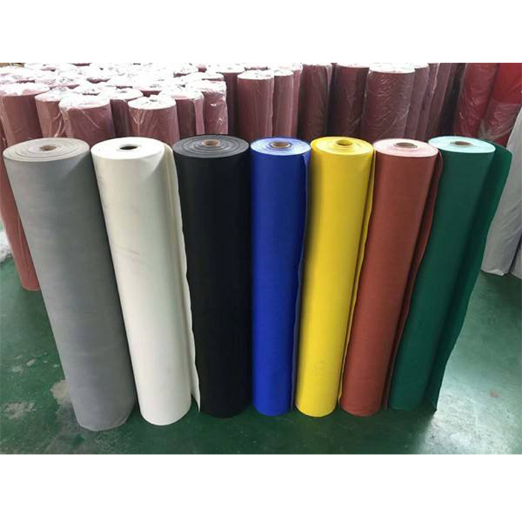 防火阻燃硅胶布 陶瓷纤维防火布 垂烟挡壁布 三防布 规格可定制